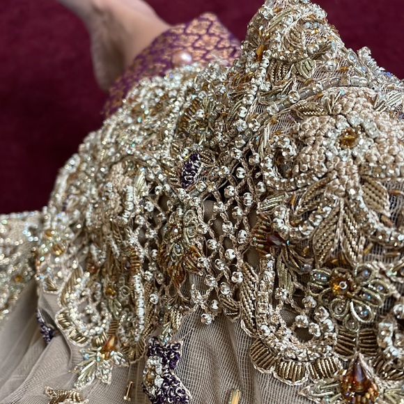 3 piece saree suit - Picture 4 of 4